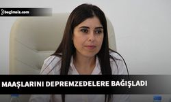 Sağlık Bakanı İzlem Gürçağ Altuğra ile Ulaştırma eski Bakanı Erdinç Gürçağ maaşlarını depremzedelere bağışladı