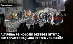 Altuğra: Adıyaman’daki 30 kişilik sağlık ekibi soluksuz çalışmalara devam ediyor