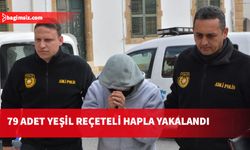 Şüpheli hareketleri ele verdi: Yeşil reçeteli haplarla yakalanan K.S.K.O., tutuklandı