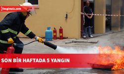 KKTC’de geçtiğimiz hafta 5 yangın çıktı