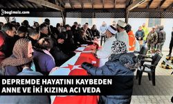 Mülkiye Dağlı ve kızları Nazife Dağlı ile Abide Dağlı toprağa verildi