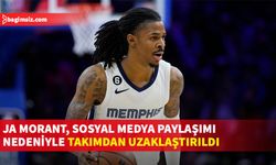 Ja Morant'e, elinde silah tuttuğu sosyal medya paylaşımı nedeniyle en az 2 maç uzaklaştırma cezası verildi