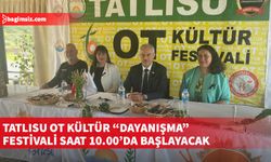 Tatlısu Ot Kültür Dayanışma Festivali basın toplantısı yapıldı