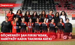 Göçmenköy Şah Fırını, Hamitköy Kadın Futbol Takımına malzeme yardımında bulundu