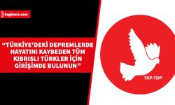 TDP, Türkay Fotalı’nın hükümete “Sadece İsias Otel’de değil, Türkiye’deki depremlerde hayatını kaybeden tüm Kıbrıslı Türkler için girişimde bulunun” çağrısına destek verdi