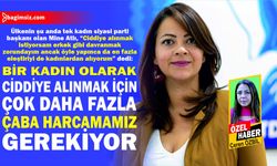 Ülkenin şu anda tek kadın siyasi parti başkanı olan Mine Atlı, “Ciddiye alınmak istiyorsam erkek gibi davranmak zorundayım ancak öyle yapınca da en fazla eleştiriyi de kadınlardan alıyorum” dedi