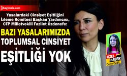 Yasalardaki Cinsiyet Eşitliğini İzleme Komitesi Başkan Yardımcısı, CTP Milletvekili Fazilet Özdenefe, bazı yasalarda toplumsal cinsiyet eşitsizliği olduğunu söyledi