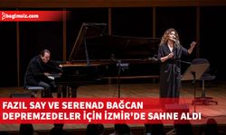 Fazıl Say ile Serenad Bağcan'dan depremzedeler için anlamlı konser