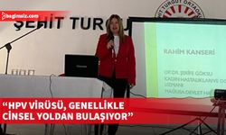 Şehit Turgut Ortaokulu öğrencilerine HPV aşısı hakkında bilgi verildi