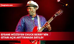 Chuck Berry’nin gitarı açık artırmada 25 bin dolara satıldı