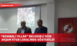 “Bombalı Yıllar” belgeseli dün akşam KTGB lokalinde gösterildi