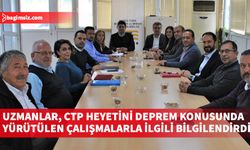 CTP heyeti, Mühendis ve Mimar Odaları Birliği'ni ziyaret etti