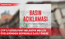 Güzelyurt Belediyesi CTP Meclis üyeleri depremle ilgili öneri sundu