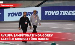 KKTC Atletizm Federasyonu MHK üyesi Hasan Başaranel, 2023 Avrupa Salon Atletizm Şampiyonası’nda callroom (çağrı odası) hakemi olarak görev yapıyor