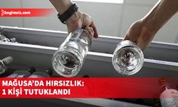 Mağusa'da aynı dükkandan 1 haftada 10 şişe içki çalan zanlı tutuklandı