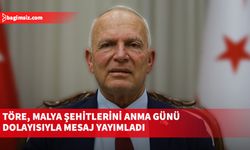 Meclisi Başkanı Töre, Bağlarbaşı (Malya) Şehitlerini anma günü dolayısıyla mesaj yayımladı