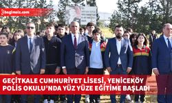 Geçitkale Cumhuriyet Lisesi, Yeniceköy Polis Okulu binasında yüz yüze eğitime yeniden başladı