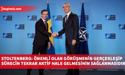 NATO Genel Sekreteri Stoltenberg, İsveç Başbakanı Kristersson ile Stockholm'de bir araya geldi, ortak açıklamalarda bulundu