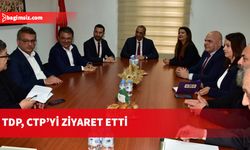 TDP, CTP’yi ziyaret etti