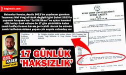 Bakanlar Kurulu, Aralık 2022’de yapılması gereken Taşınmaz Mal Vergisi tüzük değişikliğini Şubat 2023’te yaparak Anayasa’nın “Eşitlik İlkesi”ne aykırı hareket etti; hatayı fark edince de 17 gün yürürlükte kalan zamlı tarifeyi içeren kararı geri çekti. Ancak bu sürede zamlı tarifen ödeme yapan çok sayıda vatandaş var