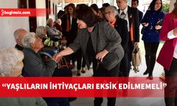 Başbakan Ünal Üstel’in eşi Zerrin Üstel, “Yaşlılar Haftası” dolayısıyla Lapta Huzurevi’ni ziyaret etti