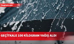 Geçitkale 100 kilogram yağış aldı