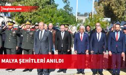 Malya Şehitleri, Aydınköy’de Malya Şehitler Anıtı önünde düzenlenen törenle anıldı