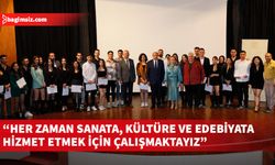 Cumhurbaşkanı Tatar, “Türkçenin Sözcükleri Aşka Düşünce” adlı şiir dinletisine katıldı