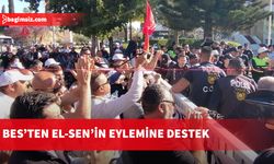 "Bu kavgada tarafımız da gücümüz de EL-SEN ile birliktedir"