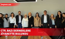 Cumhuriyetçi Türk Partisi, bazı derneklere ziyaret gerçekleştirdi