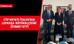 CTP heyeti, Partinin Kıbrıs sorunu ile ilgili yaklaşımlarını da ele aldı