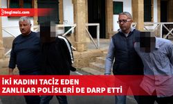 Lefke’de iki kadını taciz ettikten sonra olay yerine gelen polisleri darp eden iki kişi tutuklandı