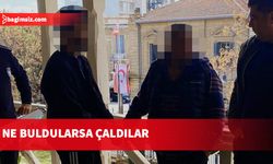 Hırsızlık zanlılarına 3 gün tutukluluk