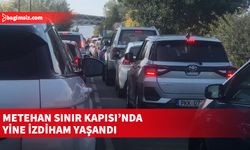 Metehan Sınır Kapısı'nda uzun kuyruklar oluştu