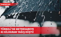 Meteoroloji Dairesi, yağış miktarlarını açıkladı