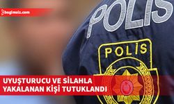 Uyuşturucu madde ve silahla yakalandı