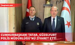 Cumhurbaşkanı Ersin Tatar, Güzelyurt Polis Müdürlüğü’nü ziyaret etti