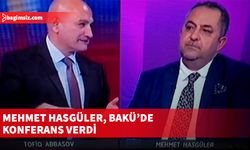 Hasgüler, Azerbaycan ulusal kanalı AZ TV’ye de konuk oldu…