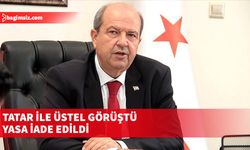 Cumhurbaşkanı Tatar’ın Başbakan Üstel’le yaptığı görüşme sonrası “Maaş kesintisi ve ek vergi” yasasını Meclis’e iade ettiği belirtildi