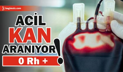 Lefkoşa Dr. Burhan Nalbantoğlu Devlet Hastanesi Kan Bankası için 0 Rh pozitif kan aranıyor