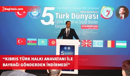 Gardiyanoğlu: Kıbrıs Türk halkının Türk dünyasında sesini duyurabilmesi çok önemli