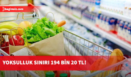 Ocak ayında yoksulluk sınırı 194 Bin TL olarak hesaplandı...