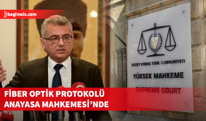 Cumhurbaşkanı Erhürman, Fiber Optik Protokolü Yasası'nı Anayasa Mahkemesi’ne sundu