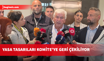 HP Yasa Tasarıları Komite’ye geri çekiliyor