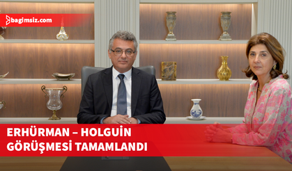 Erhürman – Holguin görüşmesi tamamlandı