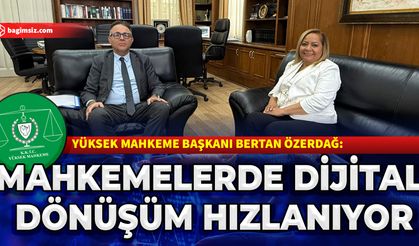 Yüksek Mahkeme Başkanı Özerdağ: Yargıyı dijitalleştiriyoruz