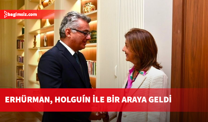 Erhürman, Holguín ile bir araya geldi
