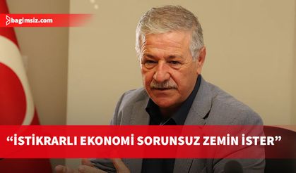 Gürcafer: İstikrarlı ekonominin yolu çözümden geçiyor