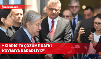 Erhürman-Guterres görüşmesi tamamlandı