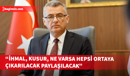 Erhürman, gemi kazasıyla ilgili açıklama yaptı